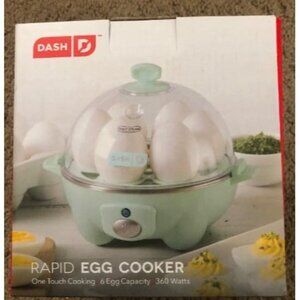 New Rapid Egg Cooker: 6 Egg Capacity Electric Egg Cooker for Hard Boiled Eggs
